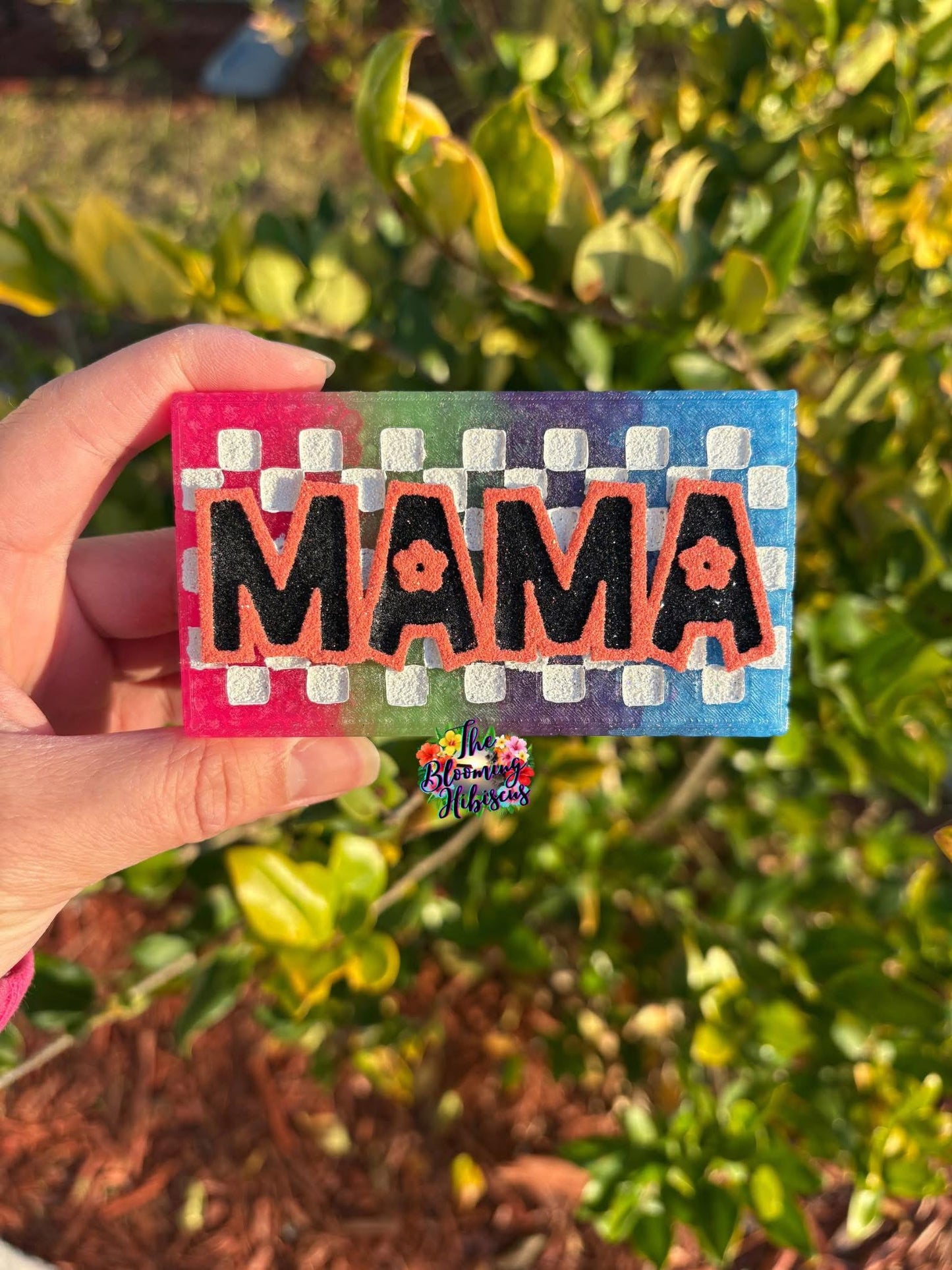 Checkered Mama Freshie