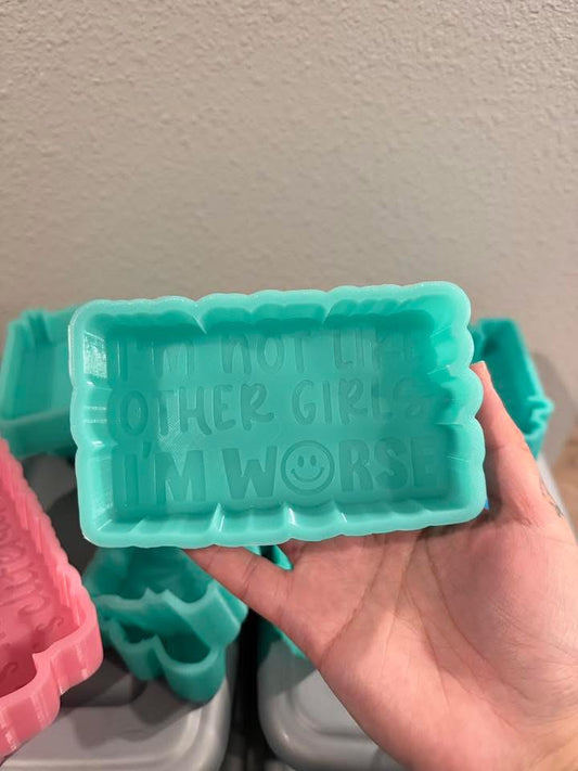 Destash- I’m not like other girls mold (like new- used once)
