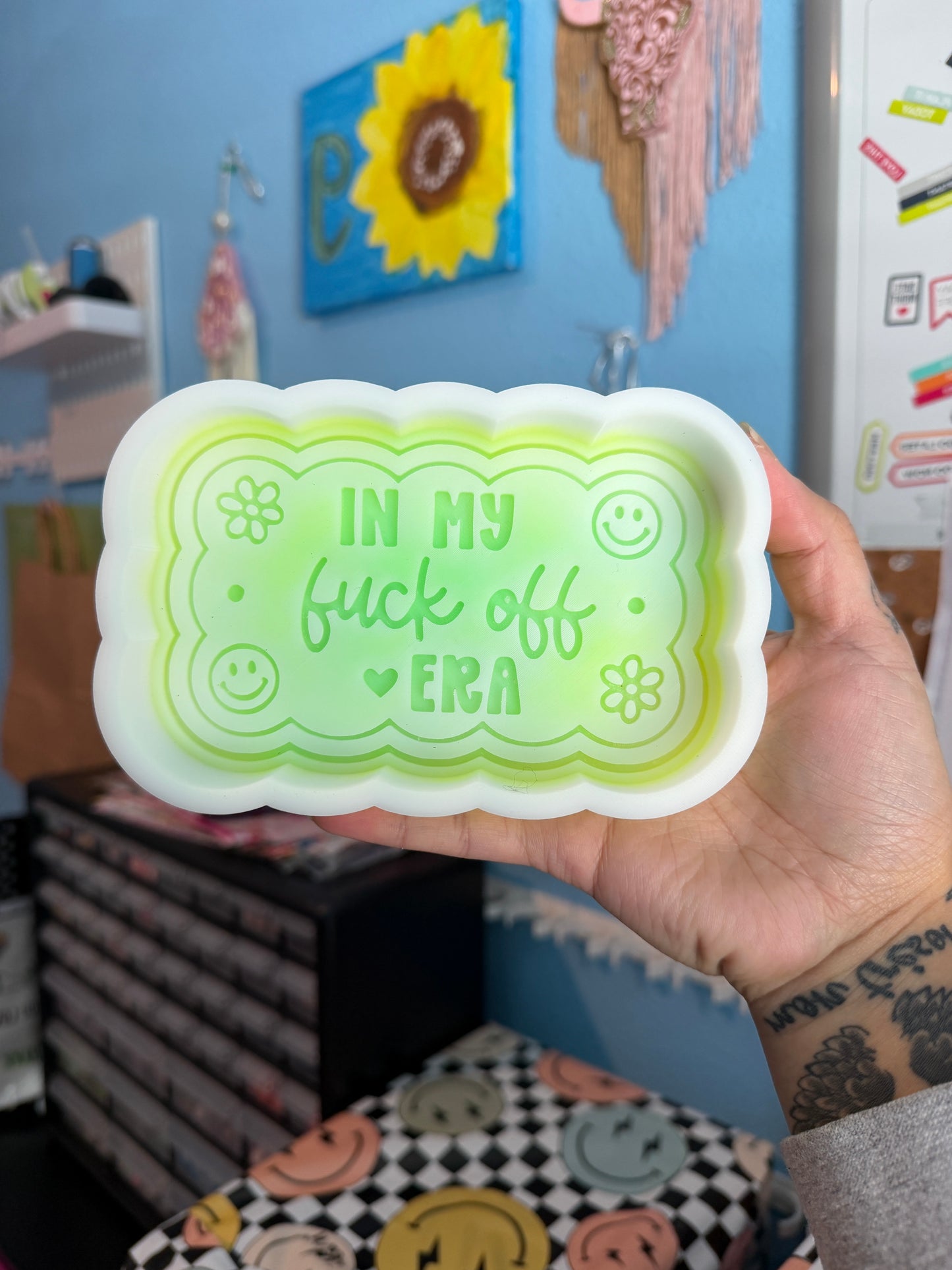 Destash- in my fuck off era mold (new- never used)