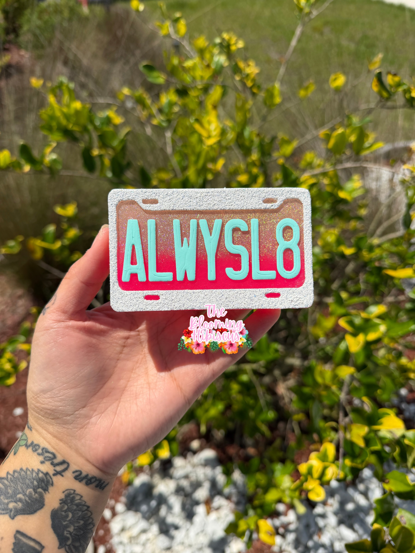 ALWYSL8 License Plate Freshie