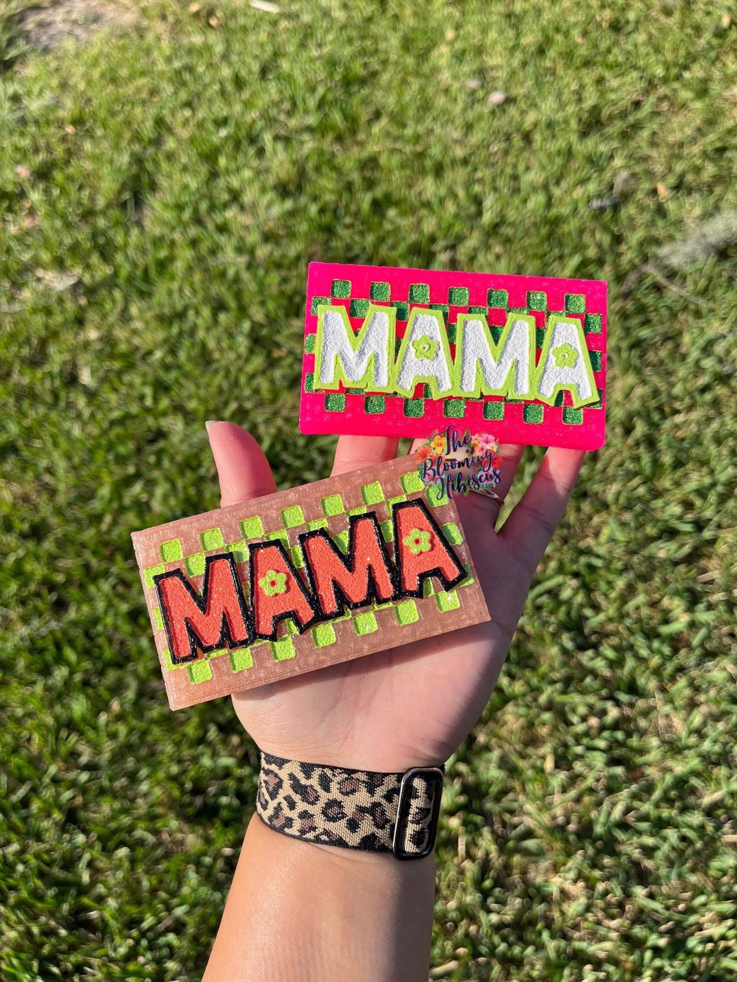 Checkered Mama Freshie
