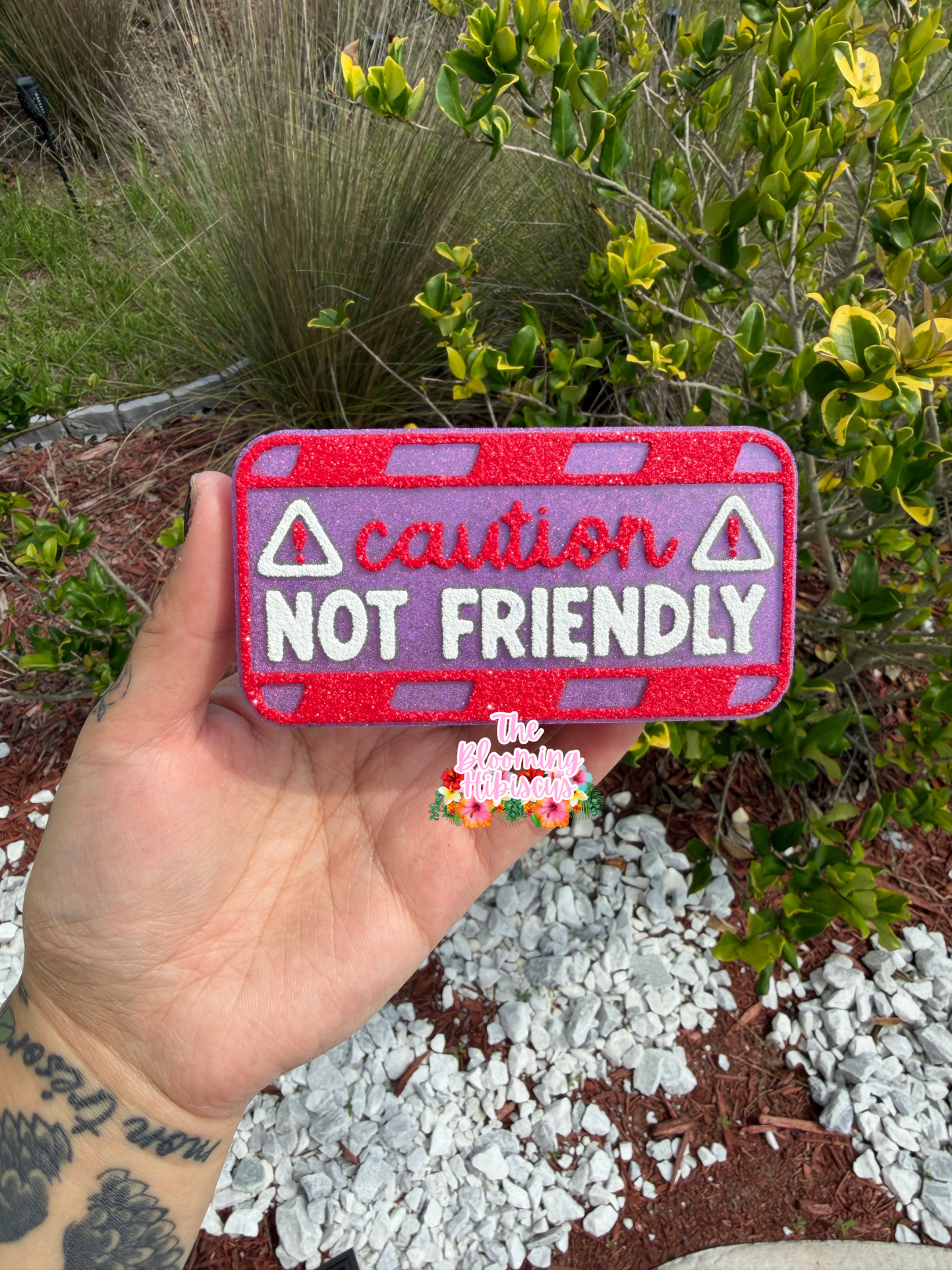 Caution, Not Friendly Freshie