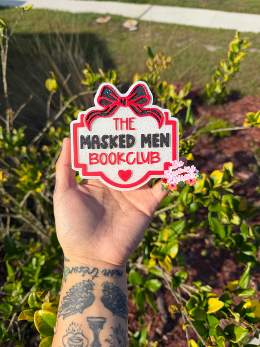 Masked Men Bookclub Freshie