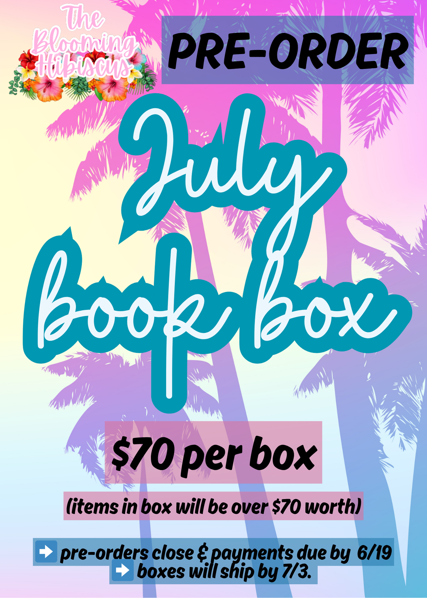 JULY BOOK BOX